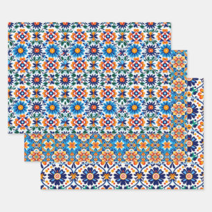 Mexican Talavera Wrapping Paper