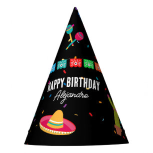 Mexican Theme Fiesta Birthday Party Party Hat