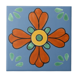 Mexican Tile, Western Flower, Tile