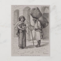 Mexican Tortillera and Straw Mat Seller