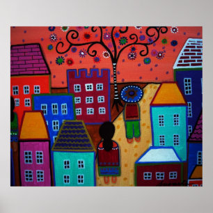 MEXICAN TOWN POSTERS