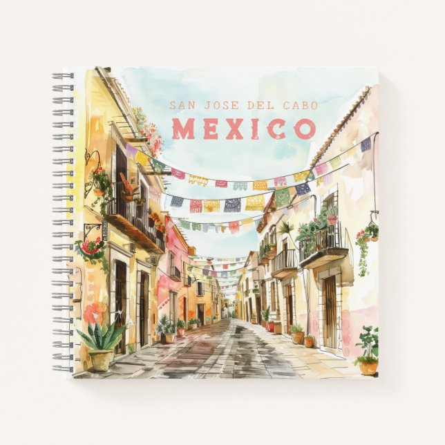 Mexican Town Travel Journal (Front)