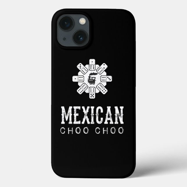 Mexican Train Choo Choo Mexican Dominoes Case-Mate iPhone Case (Back)