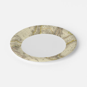 Mexican United States, Central America Paper Plate