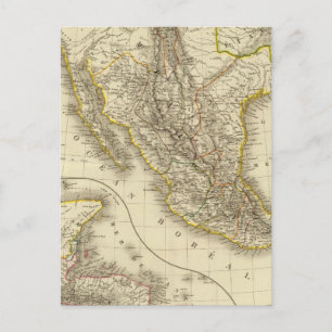 Mexican United States, Central America Postcard