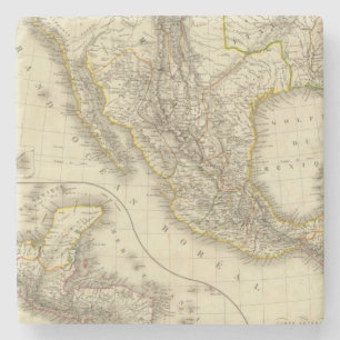 Mexican United States, Central America Stone Coaster