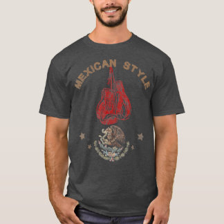 Mexican Vintage style boxing Great boxer T-Shirt