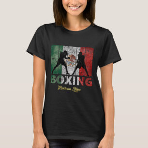 Mexican Vintage Style Boxing Great Boxing T-Shirt