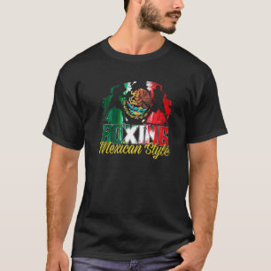 Mexican Vintage Style Boxing Great Boxing T-Shirt