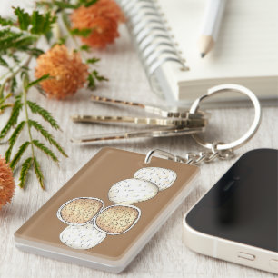 Mexican Wedding Russian Tea Cakes Snowball Cookies Key Ring