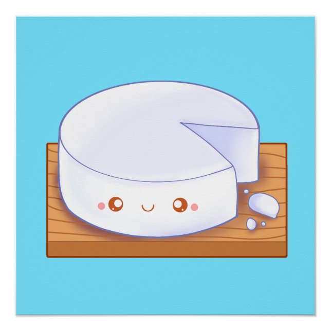 Mexican White Cheese Queso Fresco Poster (Front)
