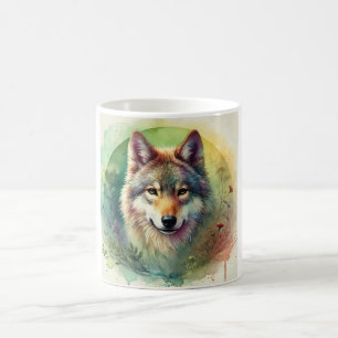 Mexican wolf 241024AREF131 - Watercolor Coffee Mug