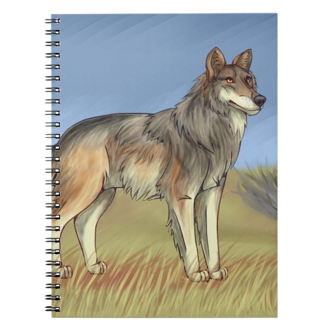 Mexican Wolf Notebook (Front)
