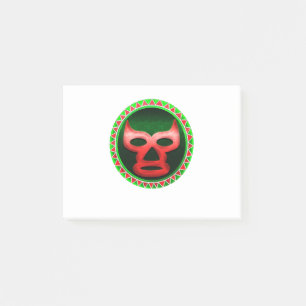 Mexican Wrestling Mask Lucha Libre Post-it Notes