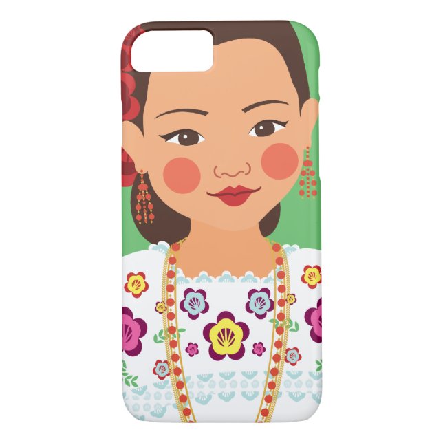 Mexican, Yucatan Matryoshka Case (Back)