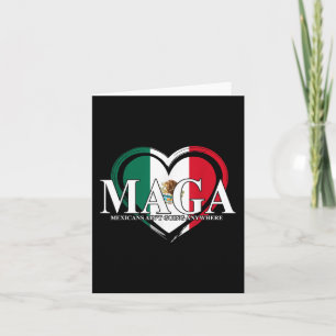 Mexicans Aint Going Anywhere Funny Card