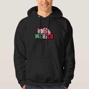 Mexicans Souvenir Axolotl Mexico City Gifts Cinco Hoodie