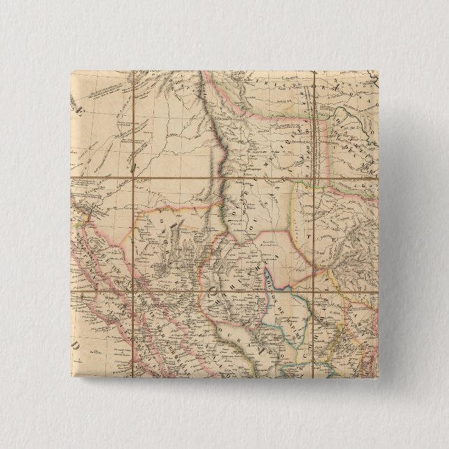 Mexico 11 15 cm square badge (Front)