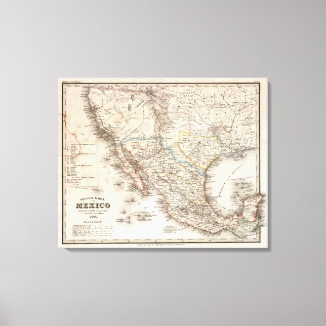 Mexico 3 canvas print (Front)