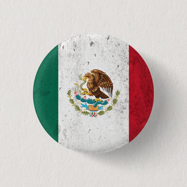 Mexico 3 Cm Round Badge (Front)