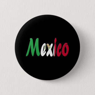 Mexico 6 Cm Round Badge