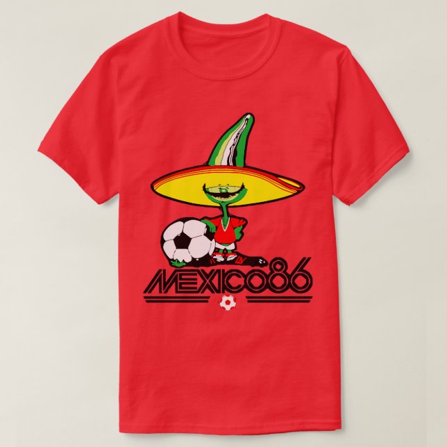 Mexico 86 T-Shirt (Design Front)