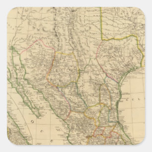 Mexico 8 square sticker