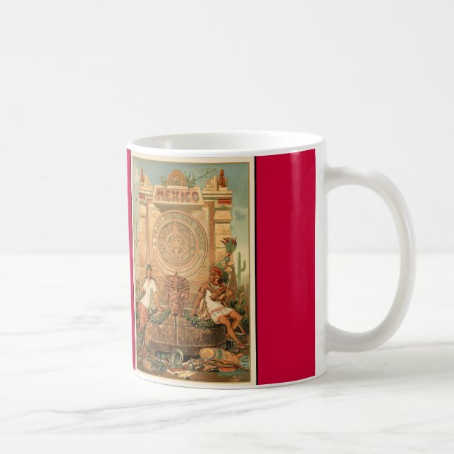México a través de los siglos coffee mug (Right)