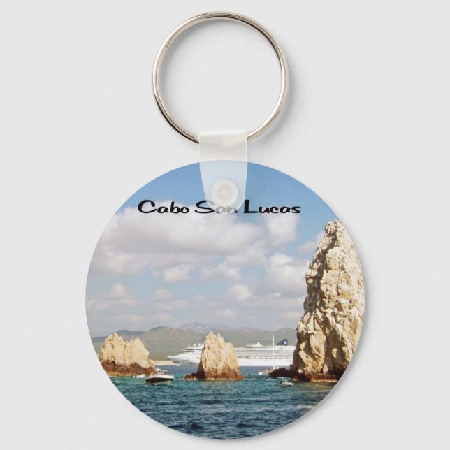 Mexico and Central America Key Ring (Front)