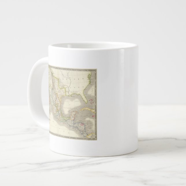 Mexico and Guatamala Large Coffee Mug (Front Left)
