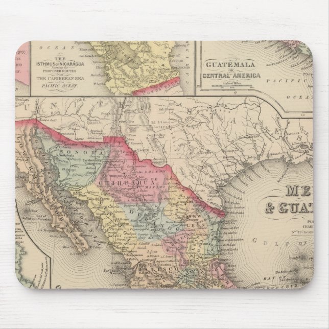 Mexico and Guatemala 4 Mouse Mat (Front)