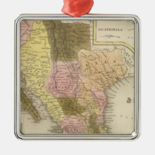 Mexico and Guatemala 5 Metal Tree Decoration