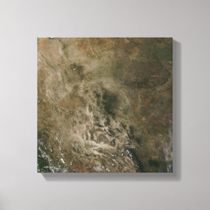 Mexico and the southwestern United States Canvas Print