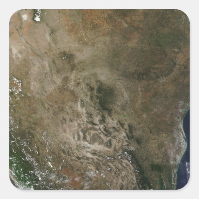 Mexico and the southwestern United States Square Sticker (Front)