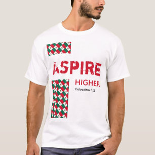 Mexico ASPIRE HIGHER Christian Scripture T-Shirt