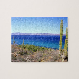 Mexico, Baja California Sur, Mulege, Bahia 2 Jigsaw Puzzle