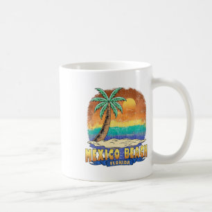 Mexico Beach Florida Vintage Distressed Souvenir  Coffee Mug