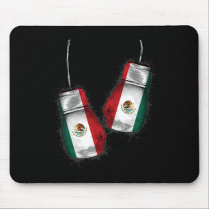 Mexico Boxing Gloves Mexican Pride Mexican Boxing Mouse Mat