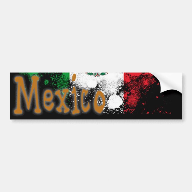 Mexico Bumper Sticker (Front)