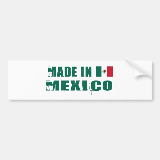 MEXICO BUMPER STICKER (Front)