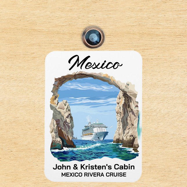 Mexico Cabo Arch Cruise Ship Stateroom Magnet (Creator Uploaded)