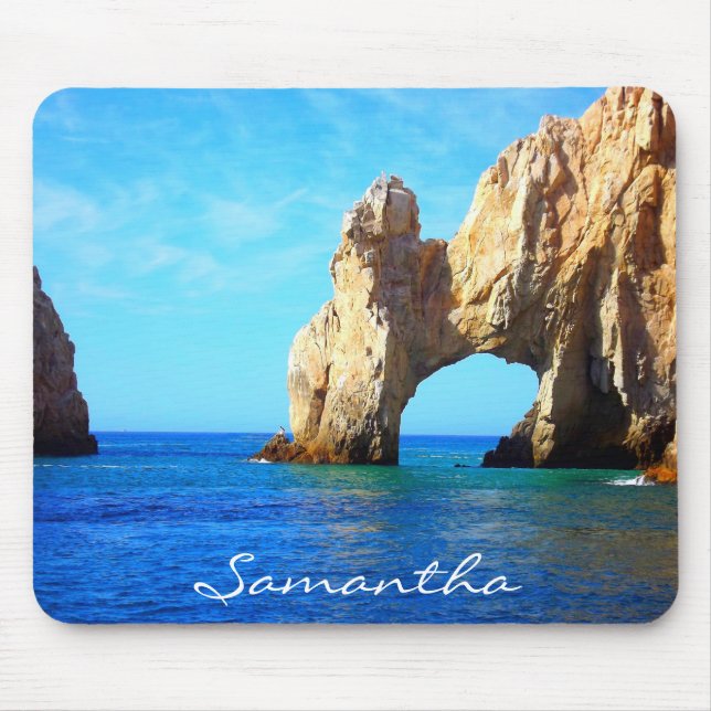 Mexico Cabo San Lucas Arch Ocean Beach Mouse Mat (Front)