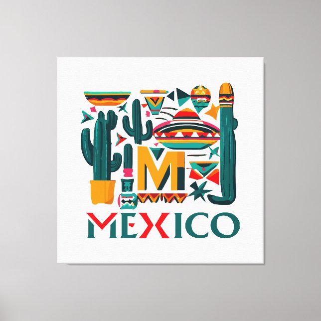 MEXICO CANVAS PRINT (Front)