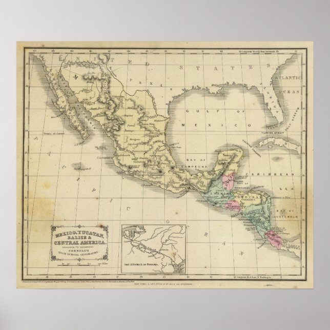 Mexico, Central America Poster (Front)