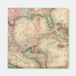 Mexico, Central America, West Indies Magnet