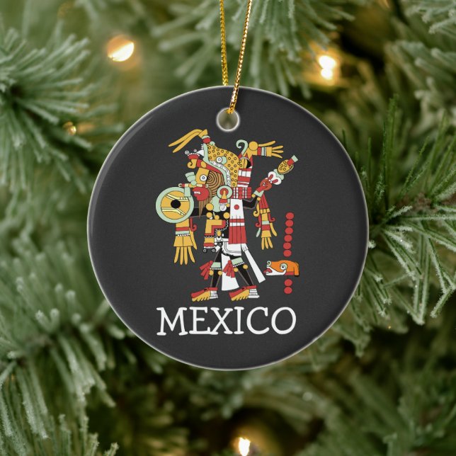 Mexico Ceramic Ornament (Tree)