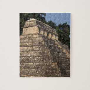Mexico, Chiapas province, Palenque. Temple of 2 Jigsaw Puzzle