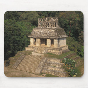 Mexico, Chiapas province, Palenque, Temple of Mouse Mat