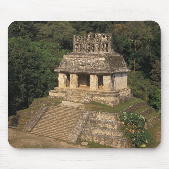 Mexico, Chiapas province,  Palenque, Temple of Mouse Mat (Front)