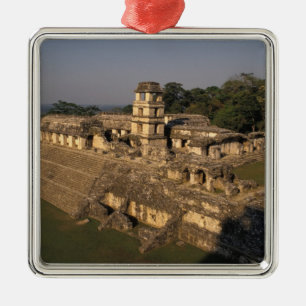 Mexico, Chiapas province, Palenque, The Palace Metal Tree Decoration